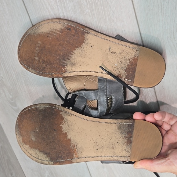 Roan By Bed Stu Women Leather Thong Gladiator Sandals Flats Shoes Sz 7 - Picture 11 of 11